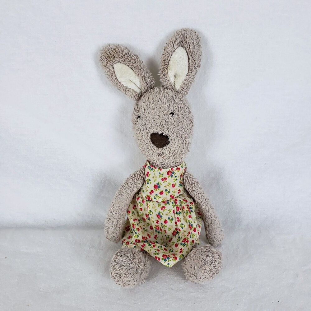 Jellycat Floral Friends Beatrice Bunny Dress Plush 12" Retired Rabbit